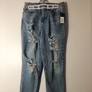 wild fable ripped mom jeans